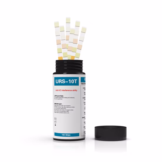 CE 4 Parameter Urinalysis Reagent Urine Drug Test Strips for China Supplier
