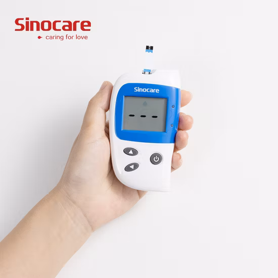 Sinocare Safe Accu2 Blood Glucometer Kit Sistema de monitoreo de glucosa en sangre
