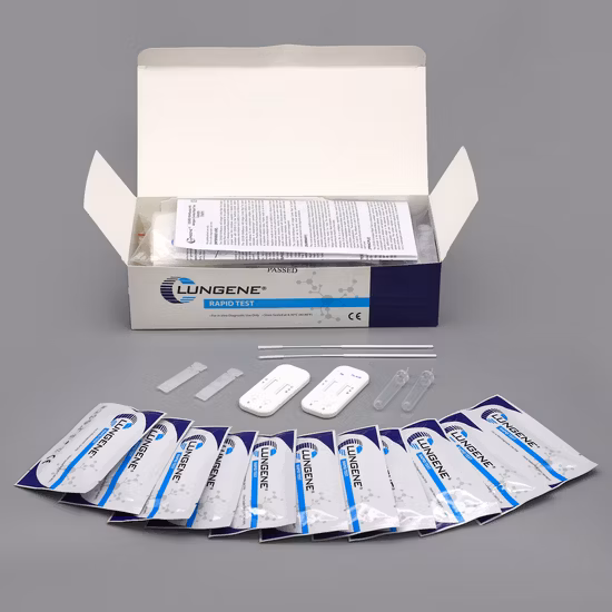 One Step Dengue Igg/Igm Kit de prueba Cassette Prueba de sangre para enfermedades infecciosas