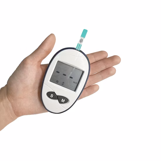 Sistema de monitoreo de glucosa con teléfono Kit de prueba de diabetes Medidor inalámbrico de glucosa en sangre