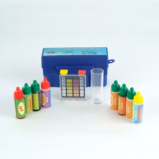 Tiras Reactivas de Cloro Residual para Agua Potable Piscina SPA